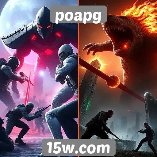 Comparativo de gráficos em jogos populares no poapg